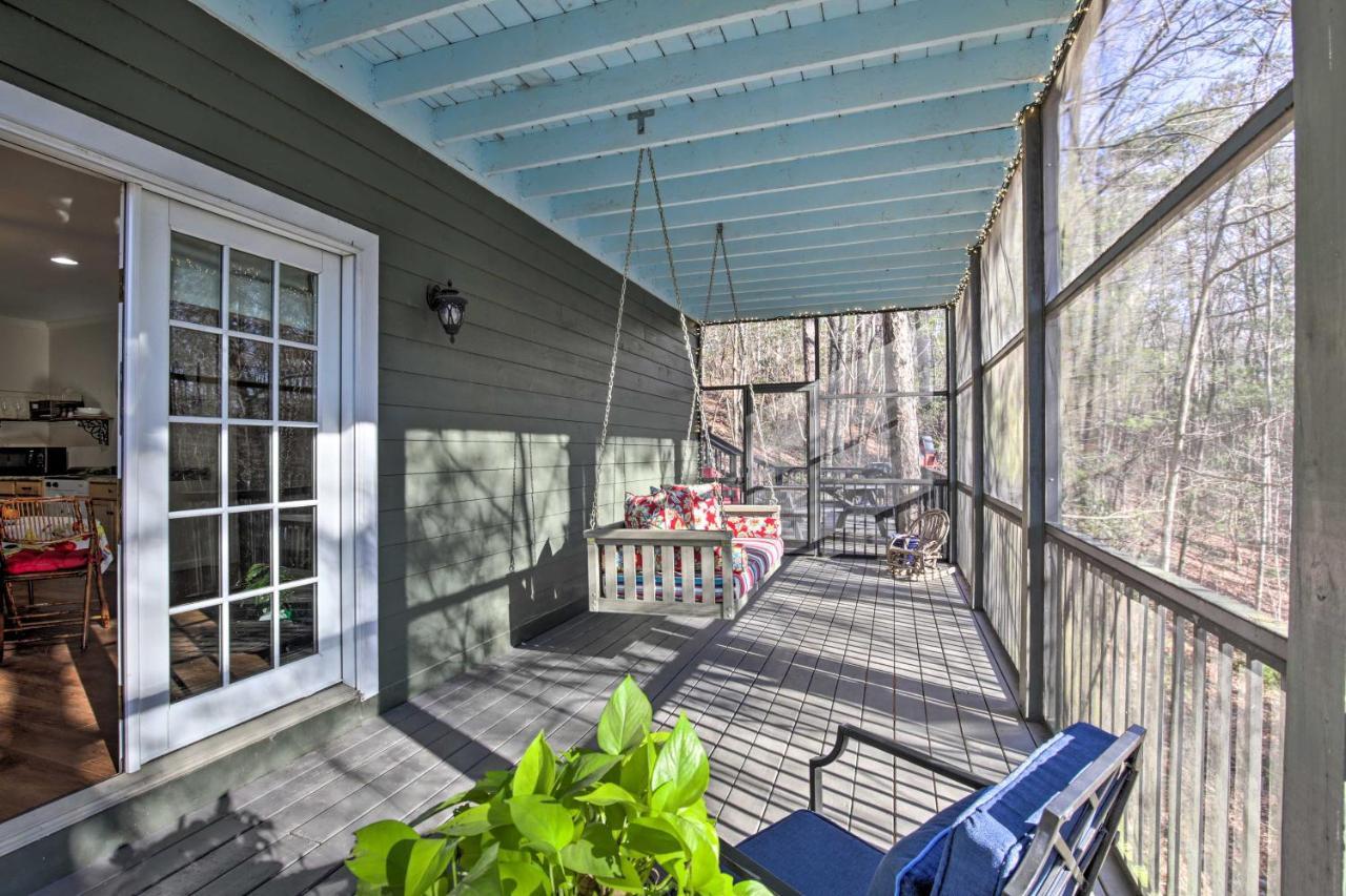 Cozy And Quiet Studio With Porch, Near Scenic Railway! Blue Ridge Extérieur photo
